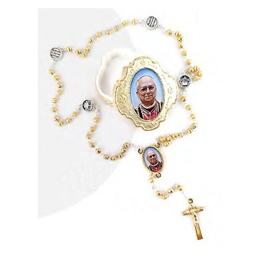 ROSARIO 4 CM - PAPA LEON XIV